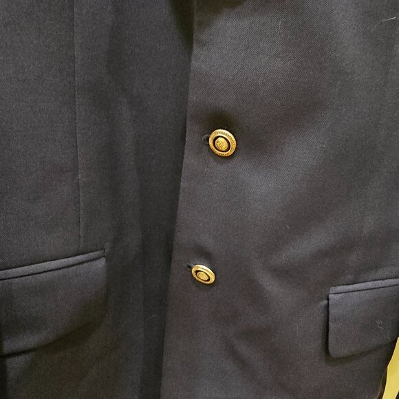 2 Men's Blazers, Dark Blue, Sizes 42 and 38 - Picture 2 of 12